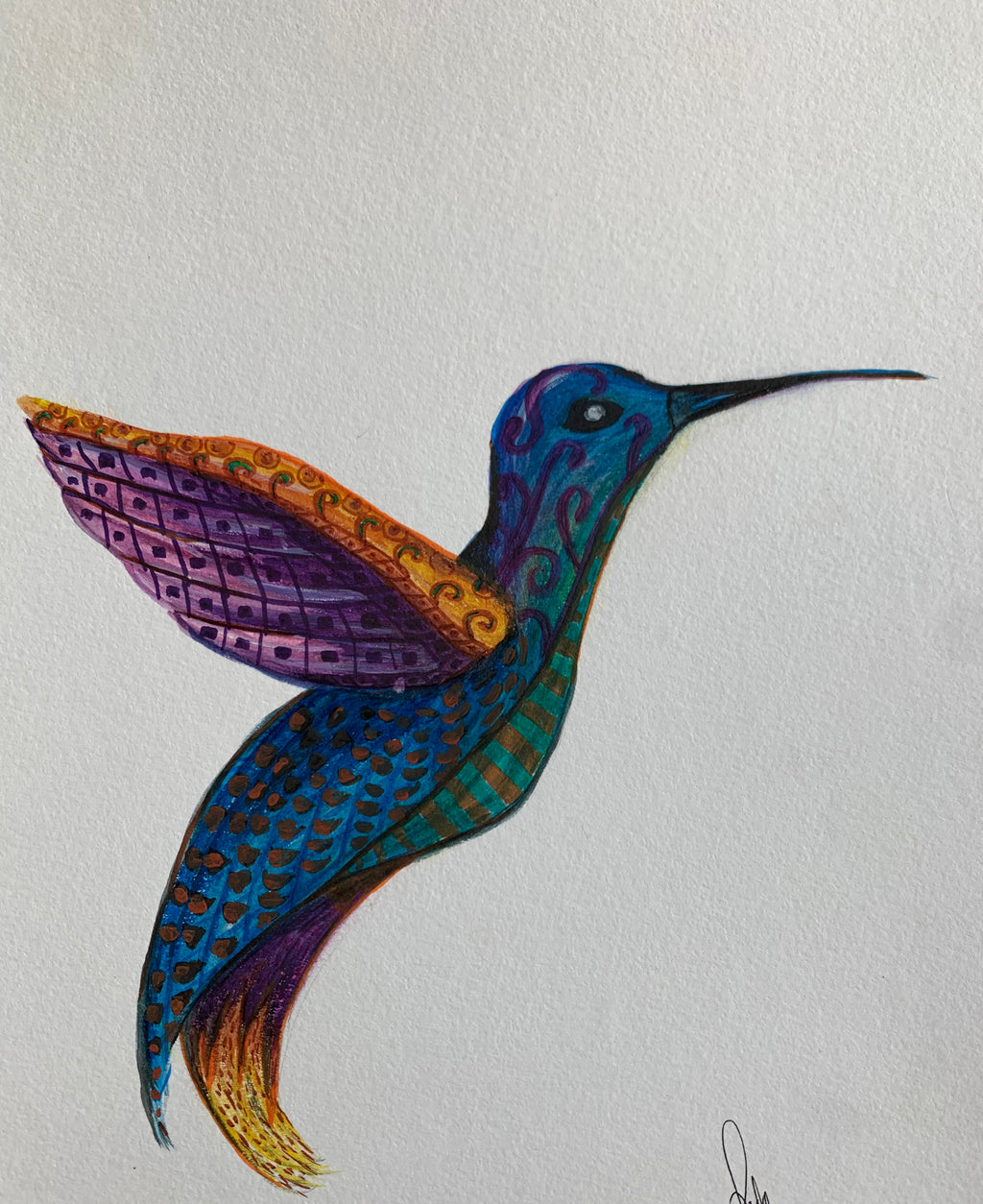 Colibrí-La espera